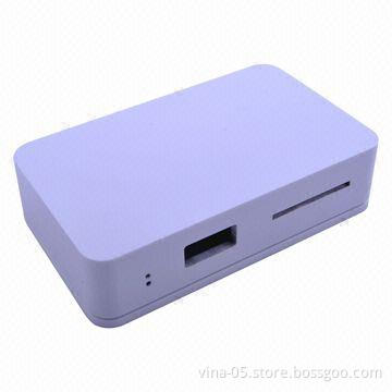 Wireless Card Reader, Can Read SD Card and U-disk at Same Time